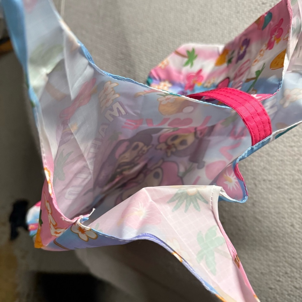 Hello Kitty® Foldable Totes Bag My Melody & Kuromi NWT - Picture 4 of 5